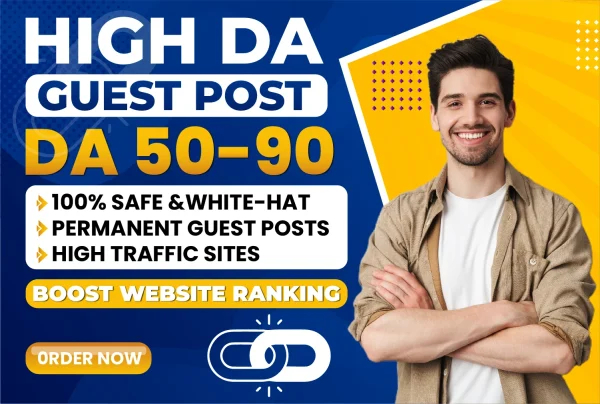 Monthly off page SEO service using authority white hat dofollow backlink